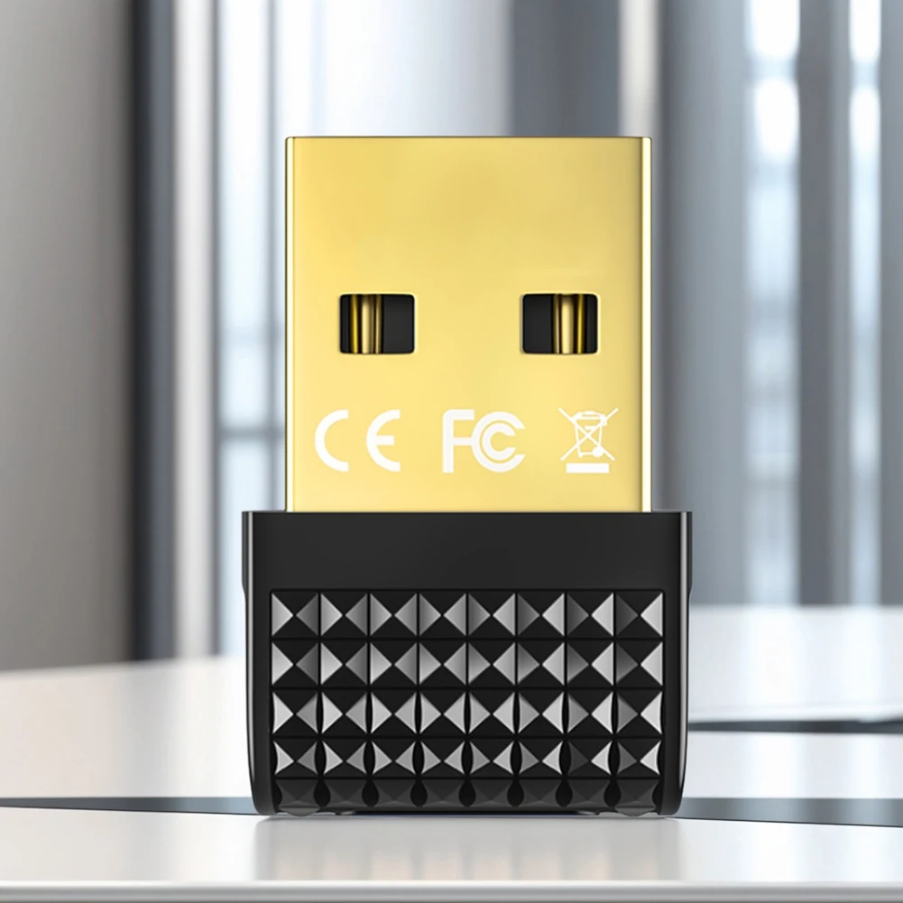 

Адаптер BT 6.0 USB, беспроводной передатчик-приемник BT 6.0 Plug and Play для ПК, колонок, беспроводной мыши и клавиатуры