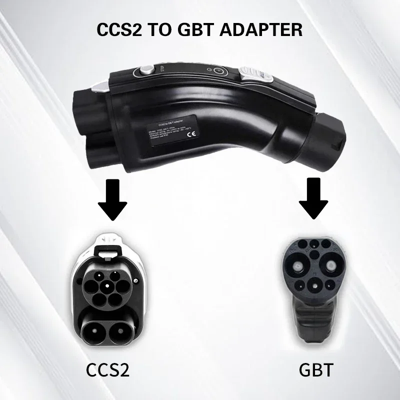 Ccs2 To Gbt Evse Charging Connector Ce Ev Dc Charger Ccs1 To GBT Adapter For CCS2 CCS1 To GBT Charging Socket Plug