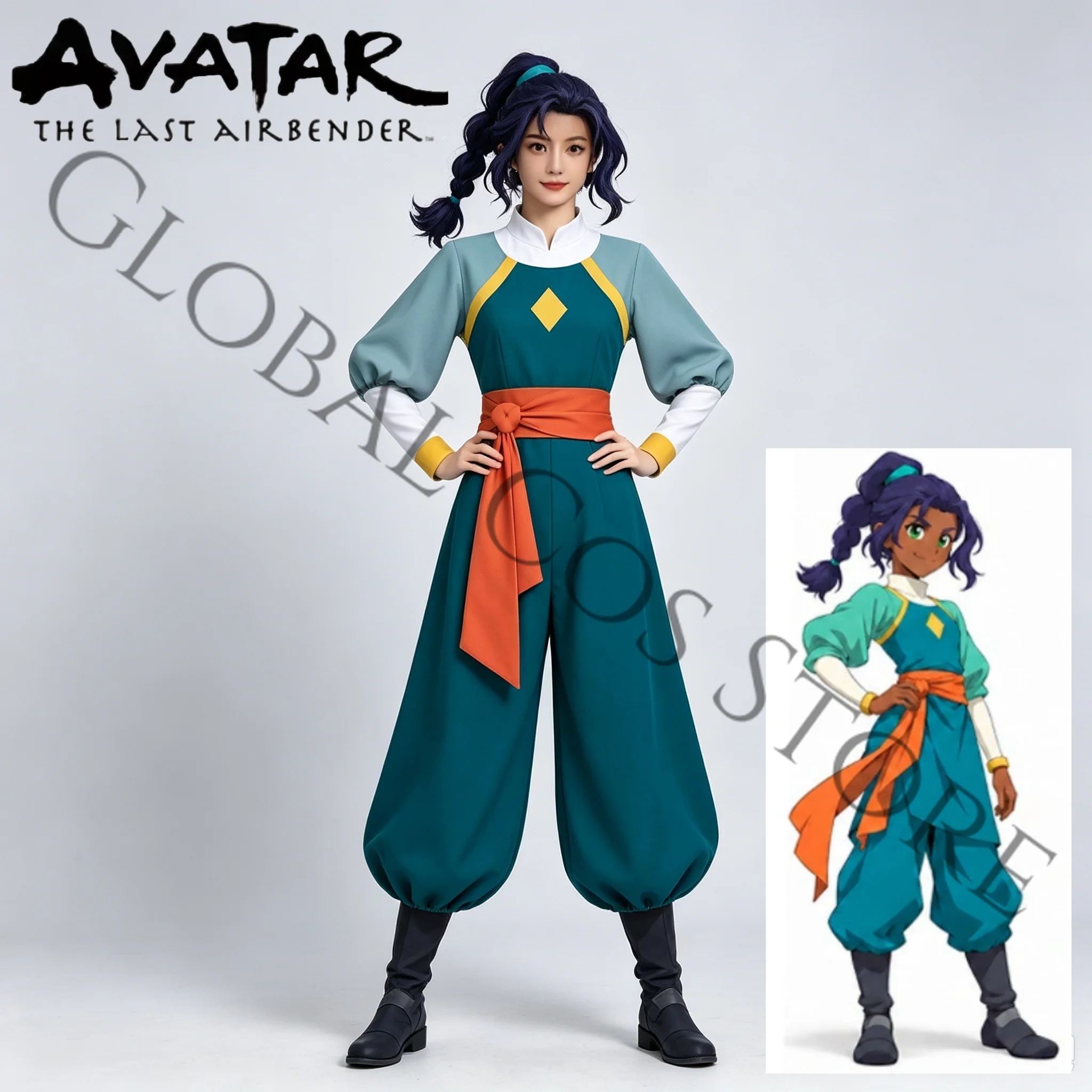Cosplay Avatar Anime - Anime Avatar: Seven Havens Nisha Cosplay
