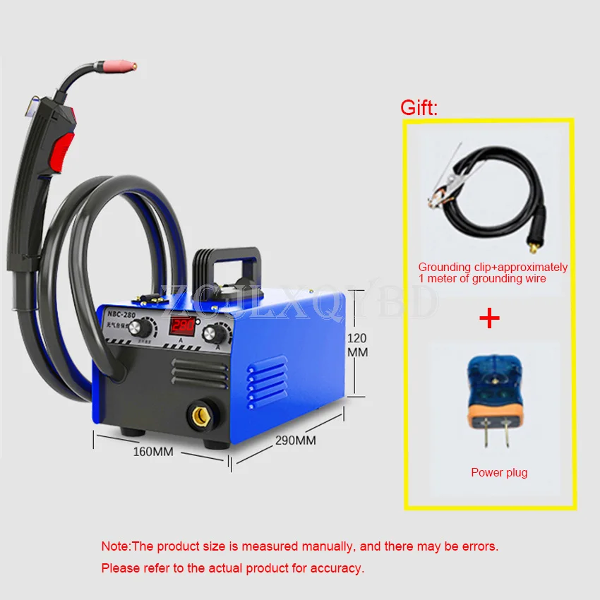 Gas Welding Carbon Dioxide Gas Shielded Welding Machine Integrated Machine Small Welding Machine Home Gas-free 220V