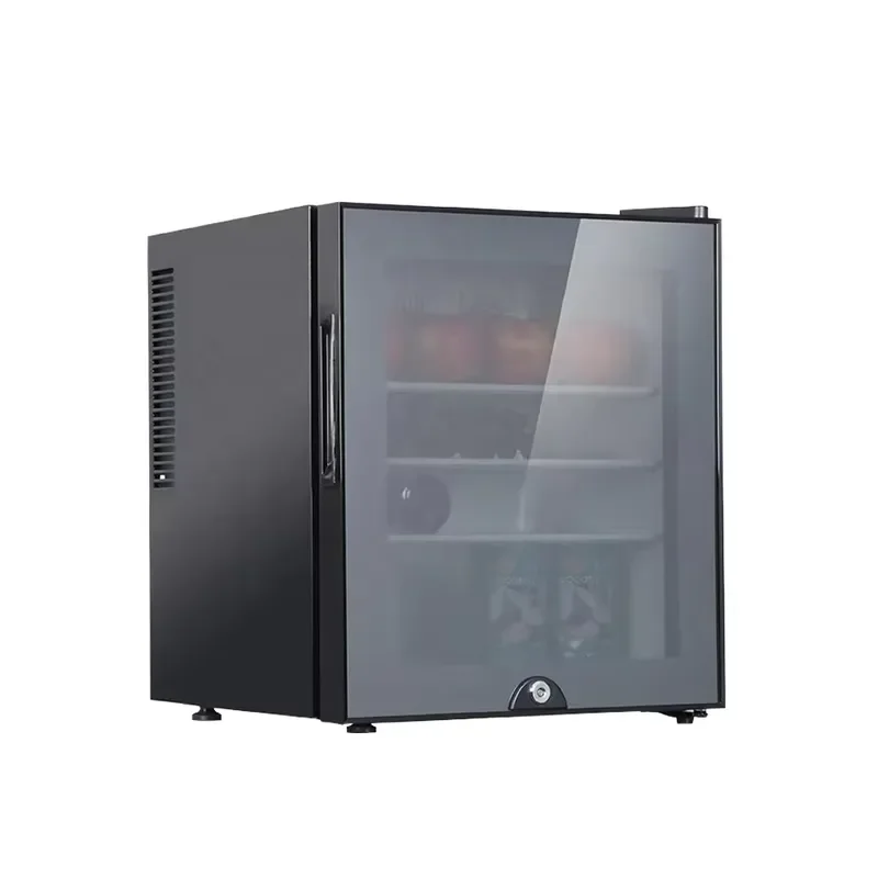 for  30 Liter Glass Door Mini Hotel Refrigerator Compact Compressor Constant Temperature Control