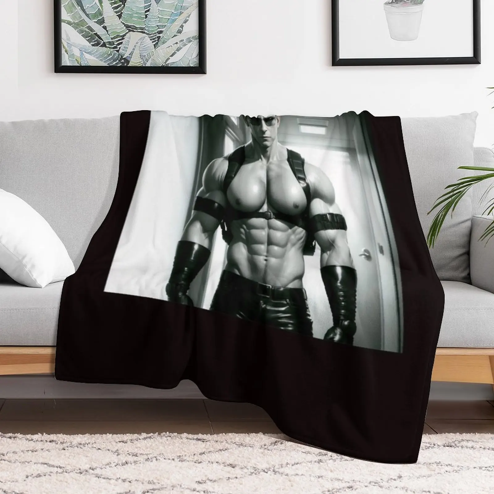 Albert Wesker Hot Throw Blanket