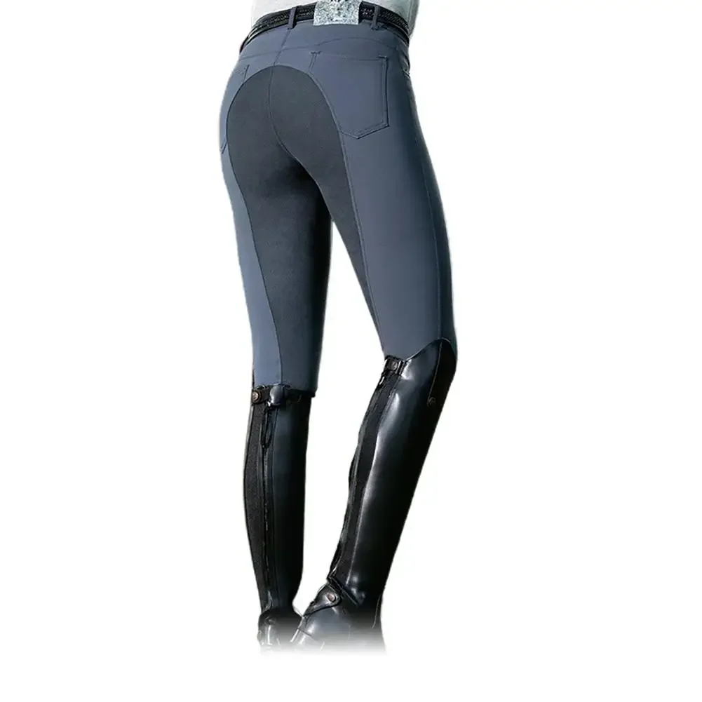 Pantalon taille haute pour hommes et femmes, pantalon de cyclisme, slim, solide, Camping, équitation, vêtements pour femmes