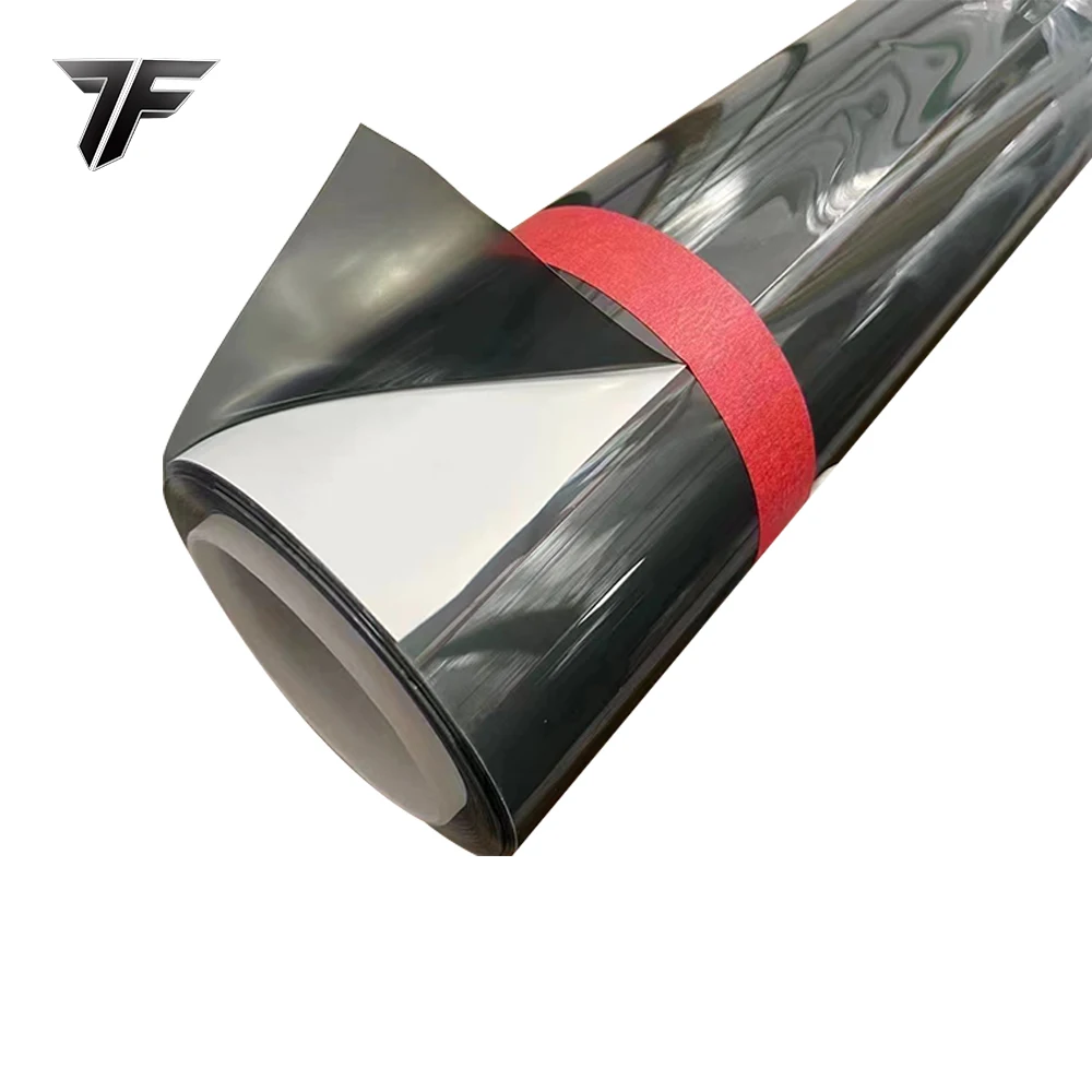 

Seven Film TPU Smoke Black Car Skylight Film High Thermal Insulation Auto Window Tint Roll
