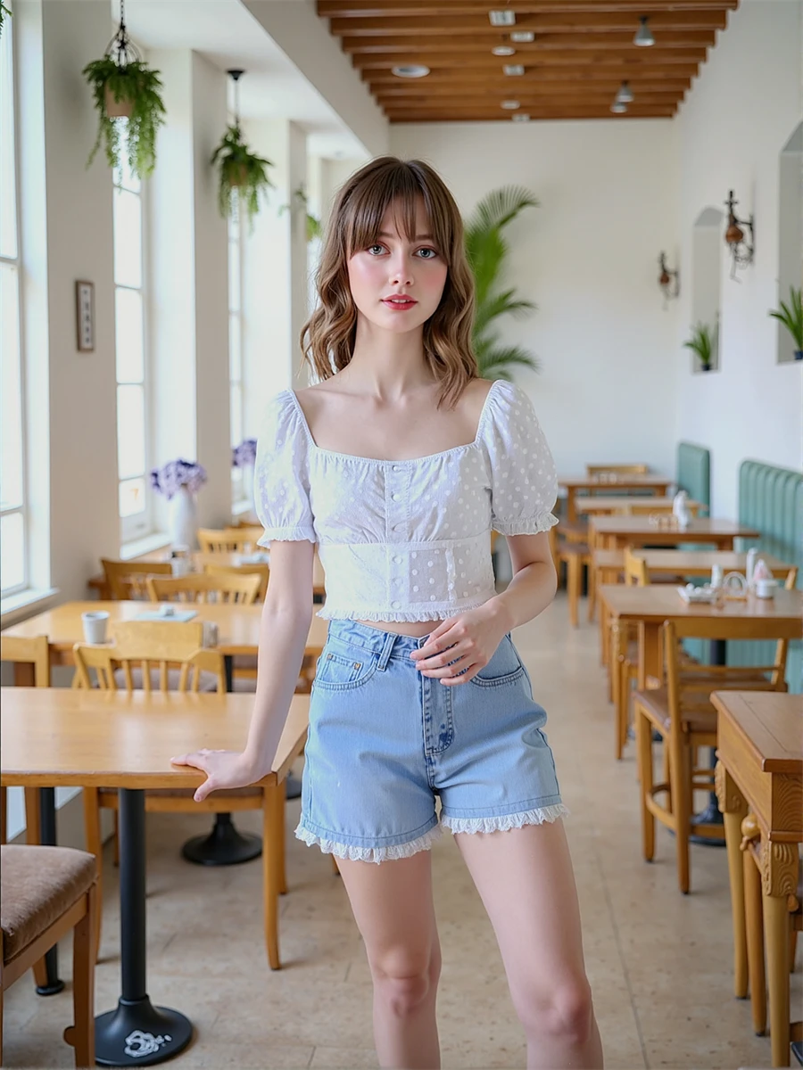 여성용 하이웨이스트 메쉬 슬림 부티 클럽 댄스 섹시 샤이니 파티 스테이지 레이브 글리터 힙합 어반 아웃핏 데님 반바지