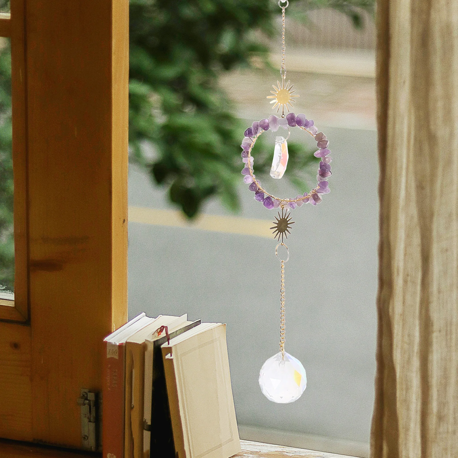 

Catcher Crystal For Window Hanging Crystals Sun Catcher For Windows Indoor Decor Gift Women Garden Suncatchers