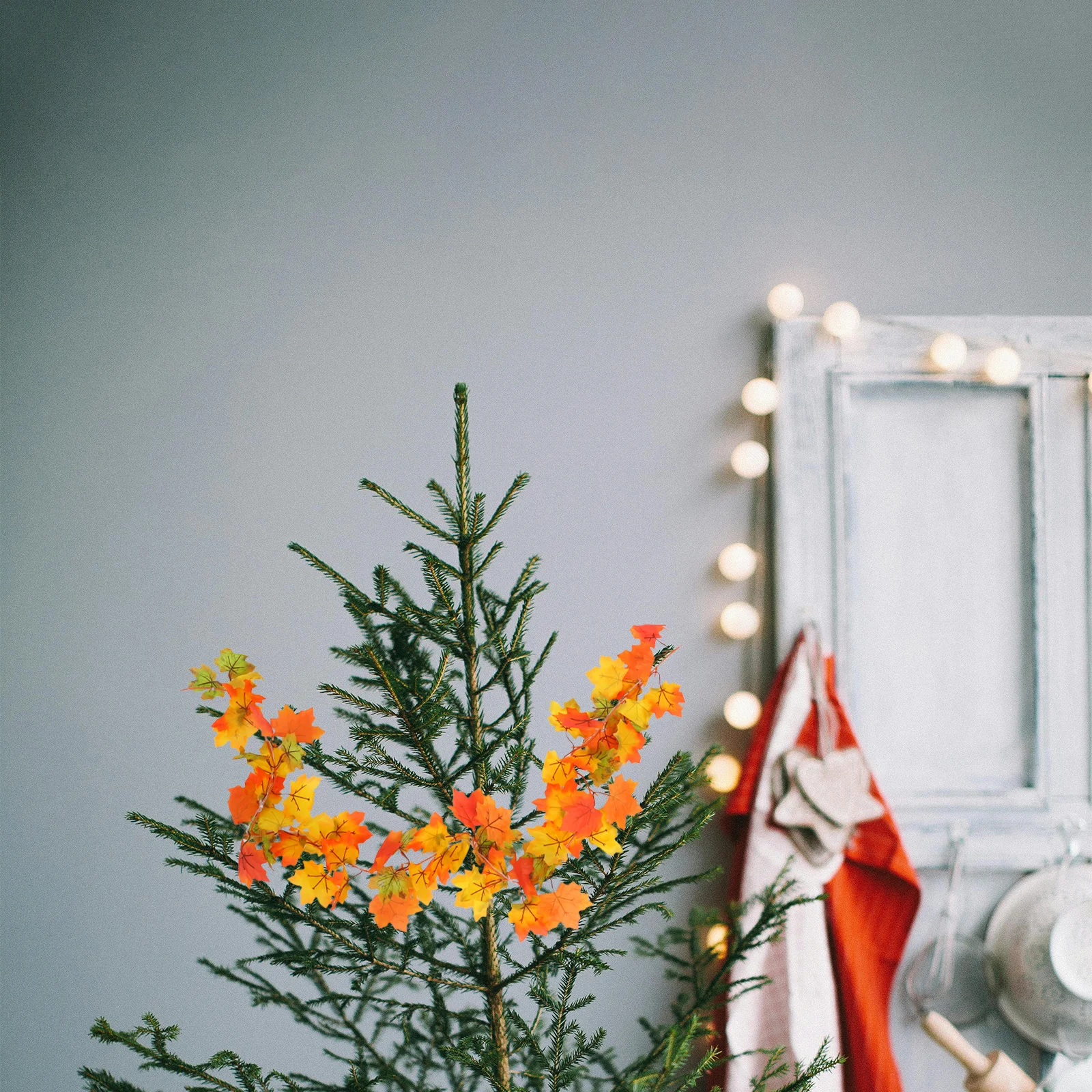 1Pcs Maple Light String Flexible Lightweight Easy Shaping Warm Comfortable Relaxing Romantic Atmosphere