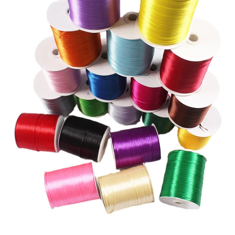 Hot sale 3mm Satin Ribbon For Craft Sewing Fabric Christmas Wedding Supplies Party Decoration Gift Wrap Handmade (10 Meters/lot)