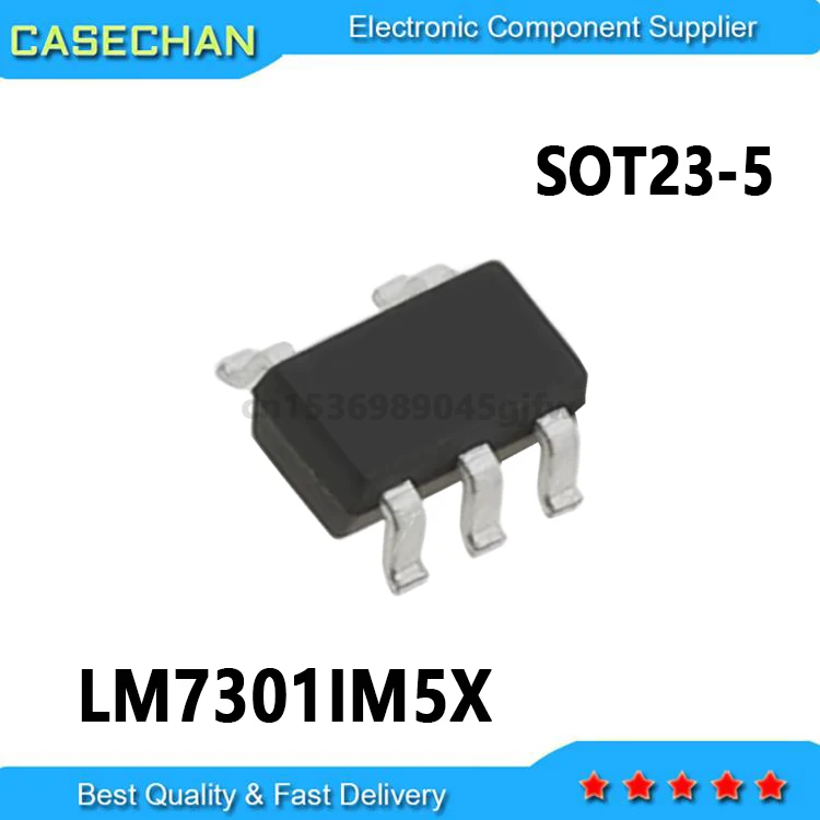 10 Uds LM7301IM5X LM7301 SOT-23-5
