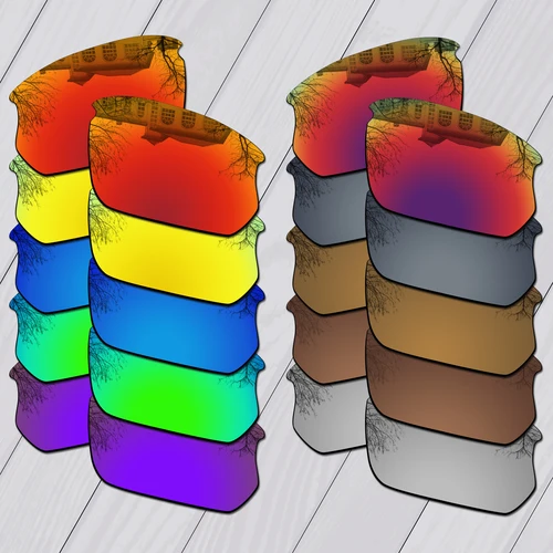 Lentes de repuesto polarizadas mejoradas para gafas de sol Oakley bispaera OO9400, opción múltiple