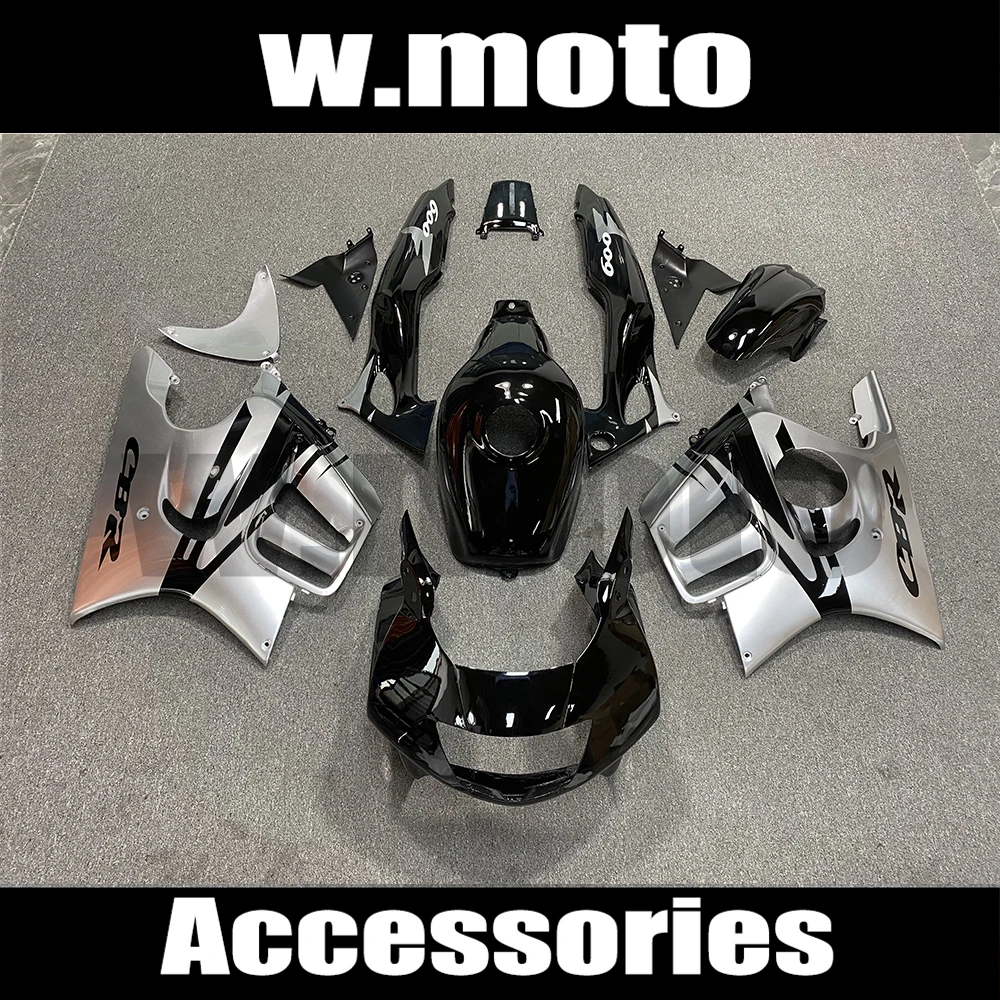 new Motorcycle Fairing Kit ABS Plastic Body For CBR600 CBR 600 F3 1997 1998 Cowl Full Bodykit Black Accessories Fairings