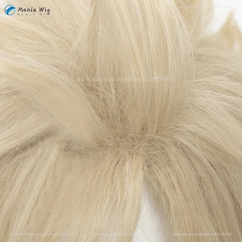 z;3,d'5,g\7/Unstyled FF7 Cloud Strife Wig Short Light Flaxen Men Cosplay Anime Wigs Heat Resistant Synt6,j.y'8 /c. - view 6