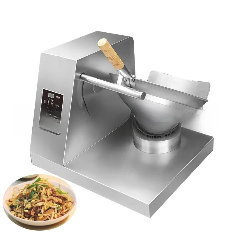 

Коммерческая автоматическая машина для жареного риса, робот-вок для приготовления пищи, фритюрница для кухни, столовой, ресторана