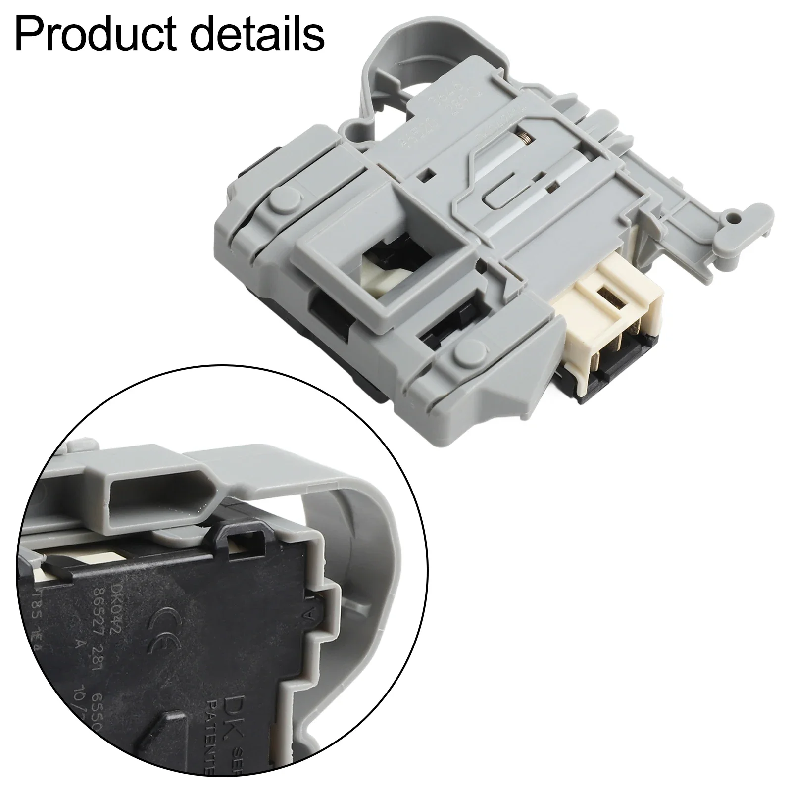 Hassle-Free Installation Door Switch Efficient Door Operation Reliable Performance For HAIER Drum Washing Machine