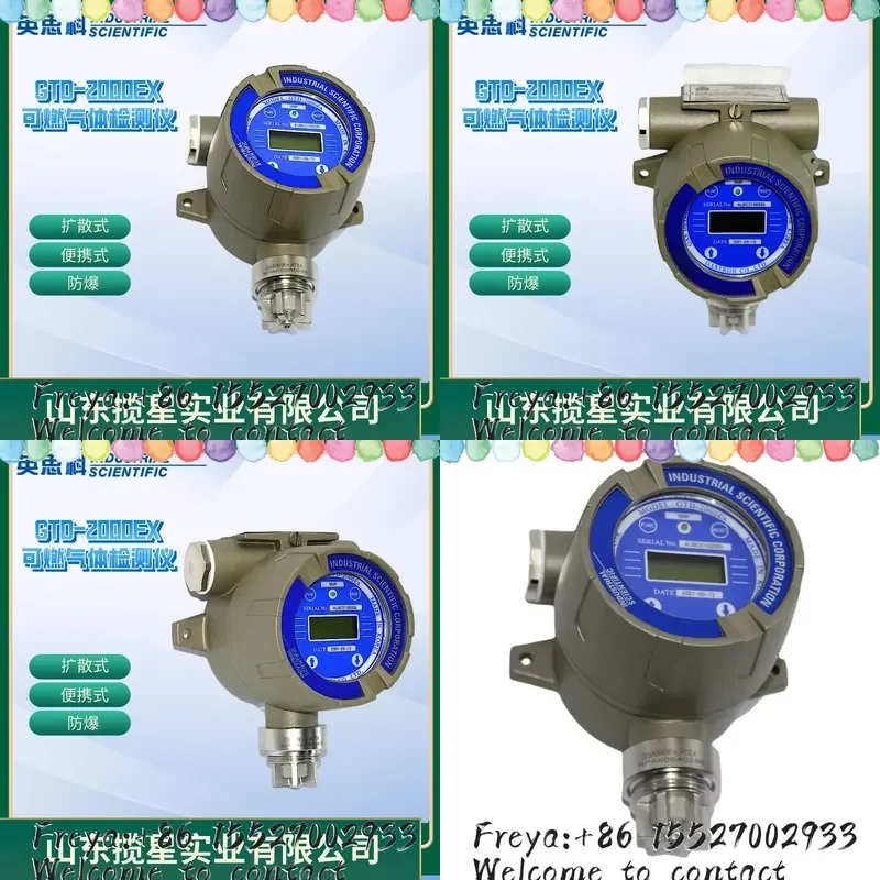 INCisco GTD-2000EX Diffusion Detector Methane Fixed Single Combustible Detector