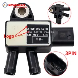 Orijinal yeni a000mercedes 6503 0009056503 Mercedes Benz C220d E220d A45 CLA 45 AMG için diferansiyel basınç sensörü DPF
