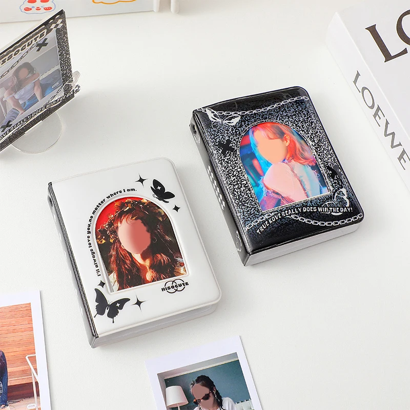 Mini 3Inch Album Photo Photocard Holder Photo Album Storage Book Binder Photo Card Holder Card Collect Book Picture Protector