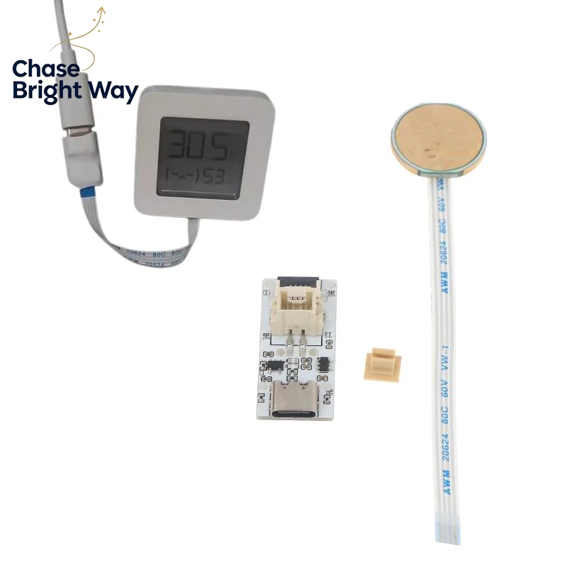 Type-C to CR2032 CR2025 Battery Power Converter 5-30V Input Thin FFC Cable 1 Pack for Alarm Clock GPS Tracker Device