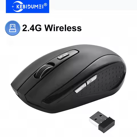 2.4G Wireless Mouse 6 Buttons Silent Click Mouse Gaming Mouse Office Ergonomic Mouse Optical Office Mice for PC Laptop MacBook