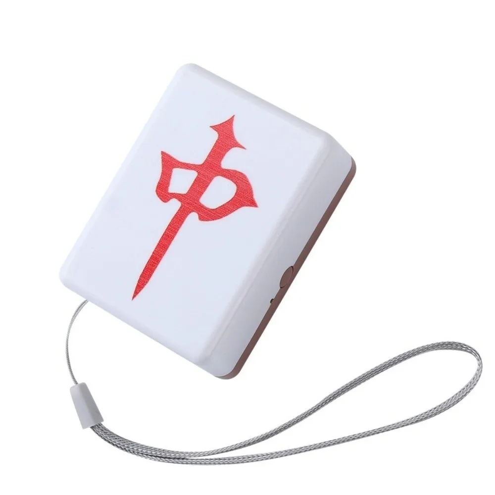 Portable Mahjong Warm Hands Treasure 1200mAh 2 in 1 Mahjong Power Bank Type C Charging 3-speed Temperature Regulation