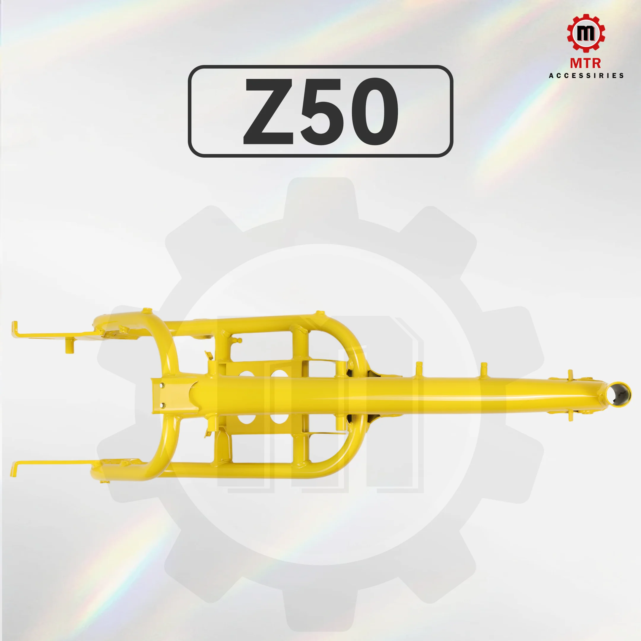 K2 Frame Monkey Z50 Frame Yellow K2 Frame Without Battery Mount Monkey Z50 Parts Motorcycles Accessories for Z50 K2 1970-1971