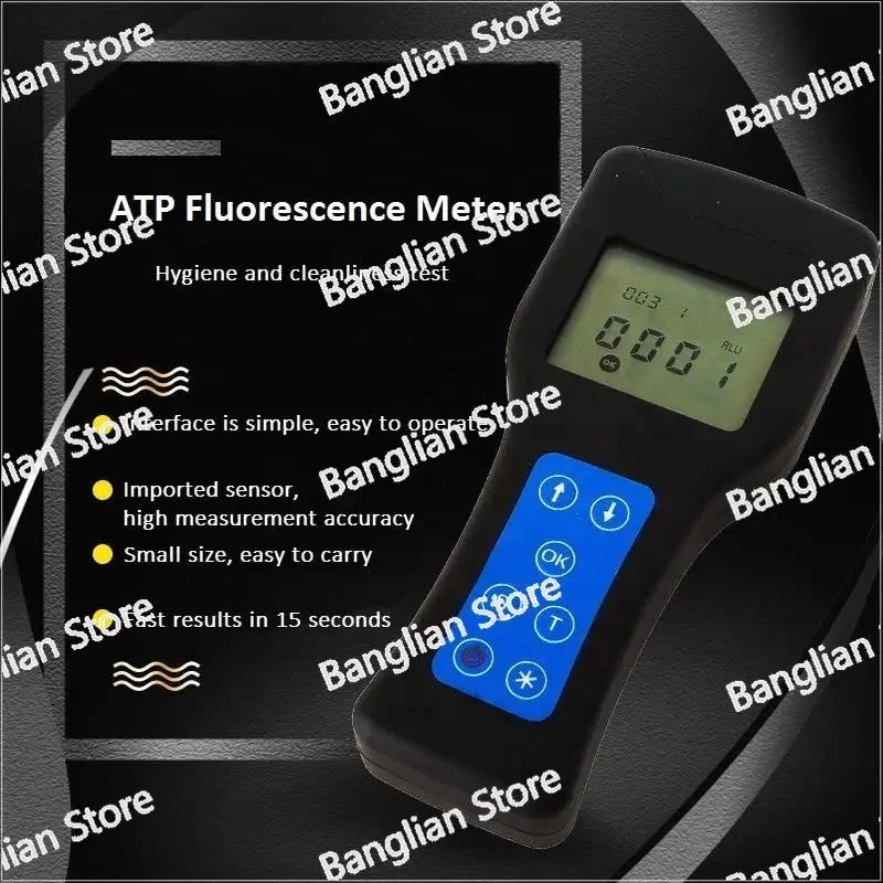 Surface Cleanliness Tester ATP Fluorescence Detector Bacterial Detector Microbial Detector