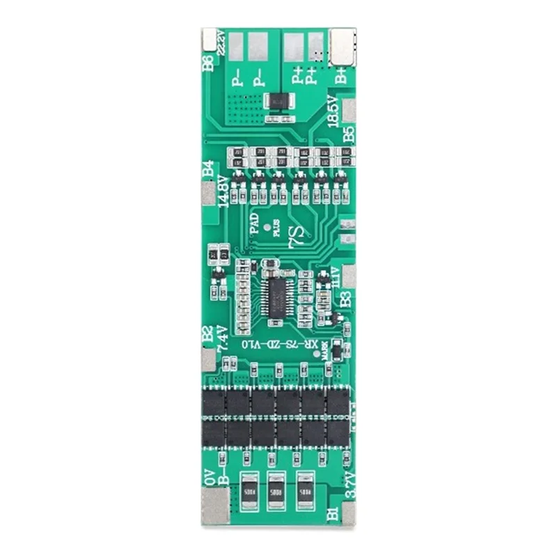 SQPP-7S 24V Continuous Current 30A Lithium Battery Protection Board Tea Picker Protection Board Lawn Mower Protection Board