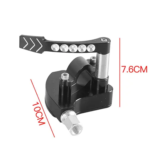 Imagen 2 del producto Conjunto de acelerador de pulgar para motocicleta, 7/8 "", 22mm, YAMAHA YFZ450R, Raptor 350, 700, Honda TRX 250/400X, Suzuki LTR450, 450Z, Kawasaki