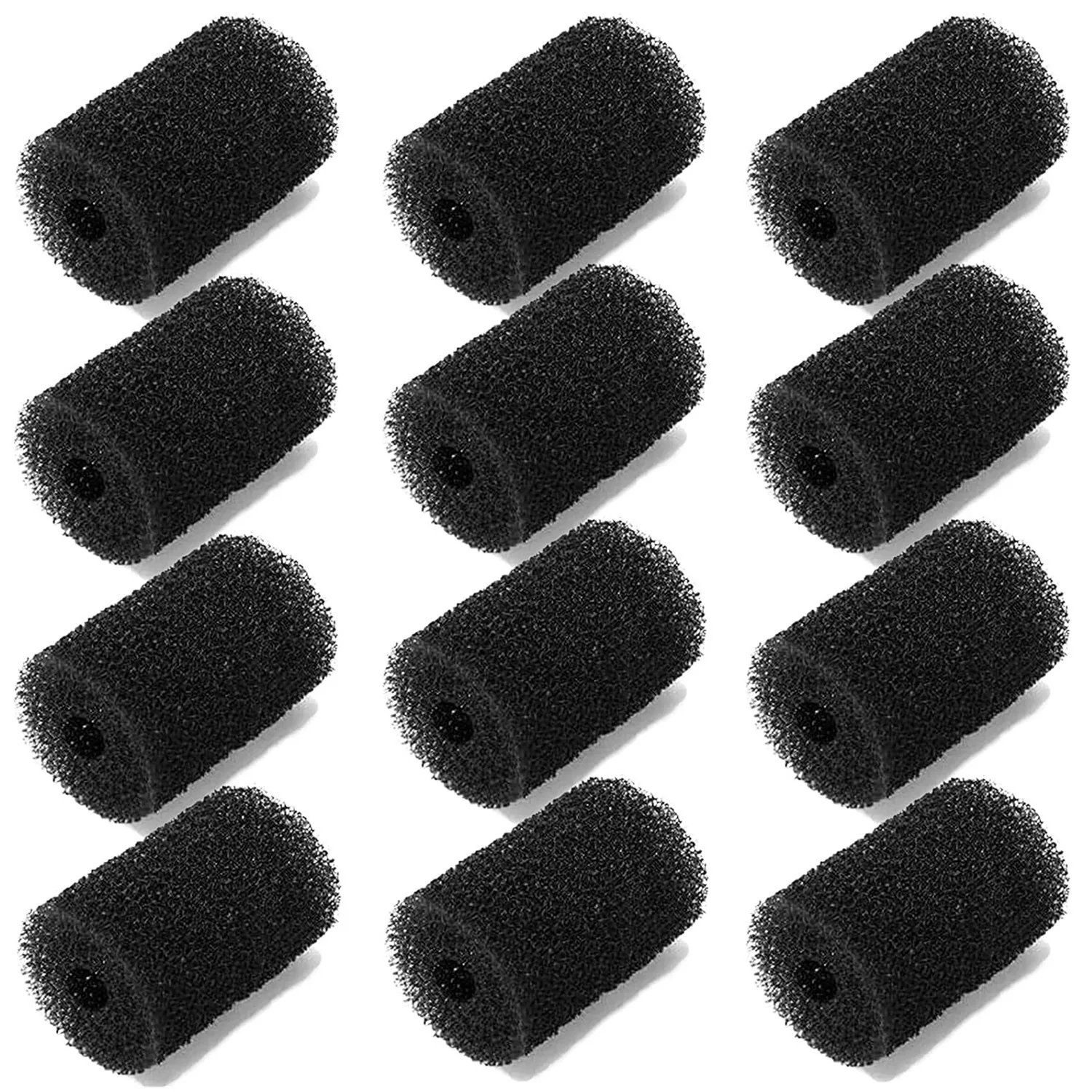 For Polaris Vac Sweep Pool Cleaner Tail Replacement Sponge 12 Pack Pool Cleaning Accessory