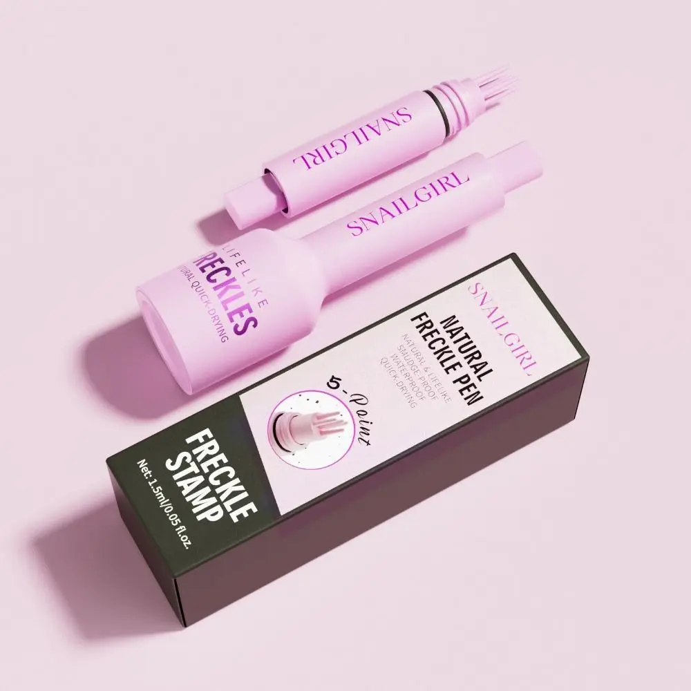 Cosmetic Waterproof Fake Freckles Pen Lifelike Long Lasting Spot Pen Quick-Drying Cosmetics Tool Face