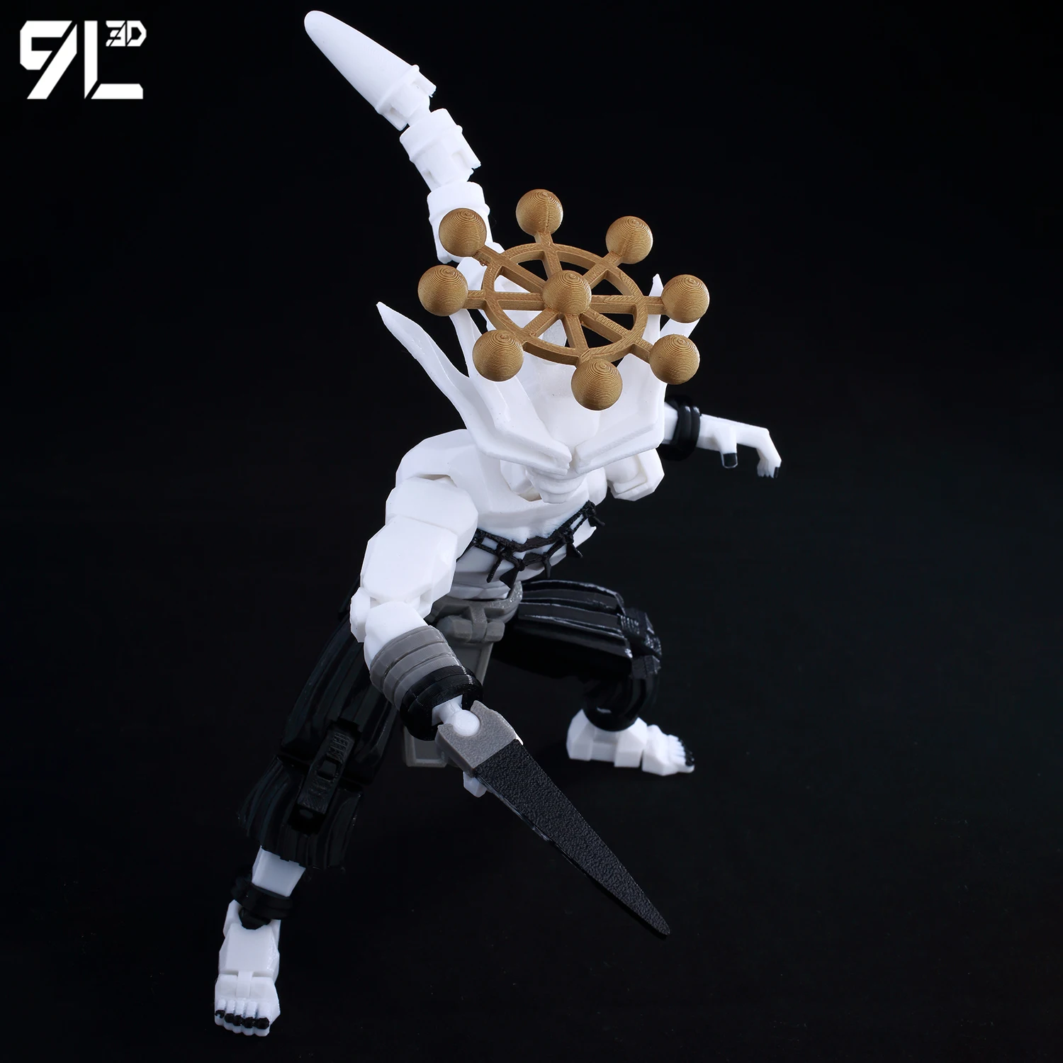 9L3D Printed Dummy13 Mahoraga & Gojo Satoru Figures Set Jujutsu
