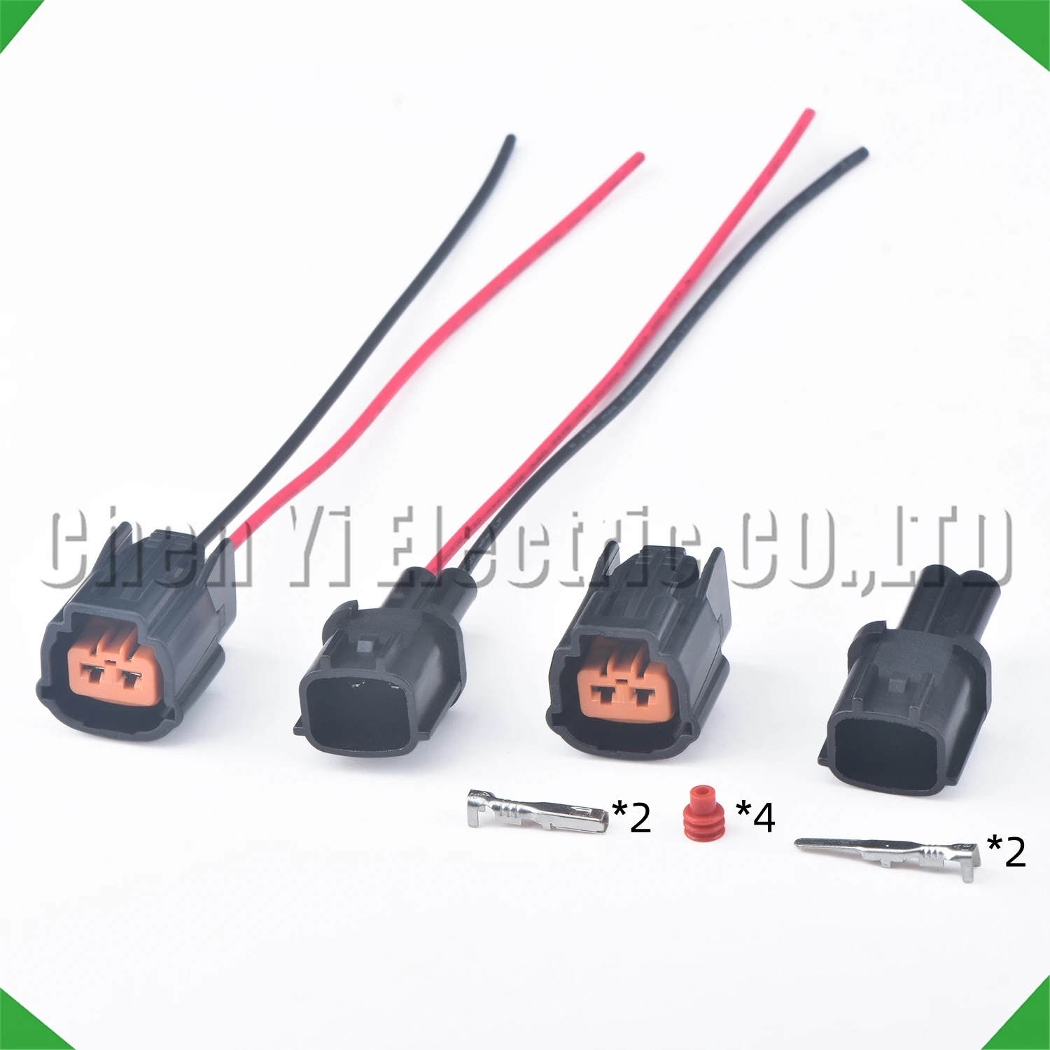 2 Pin Automobile ballast connector electrical Wire harness plug housing cable joint Connector For Hyundai IX35