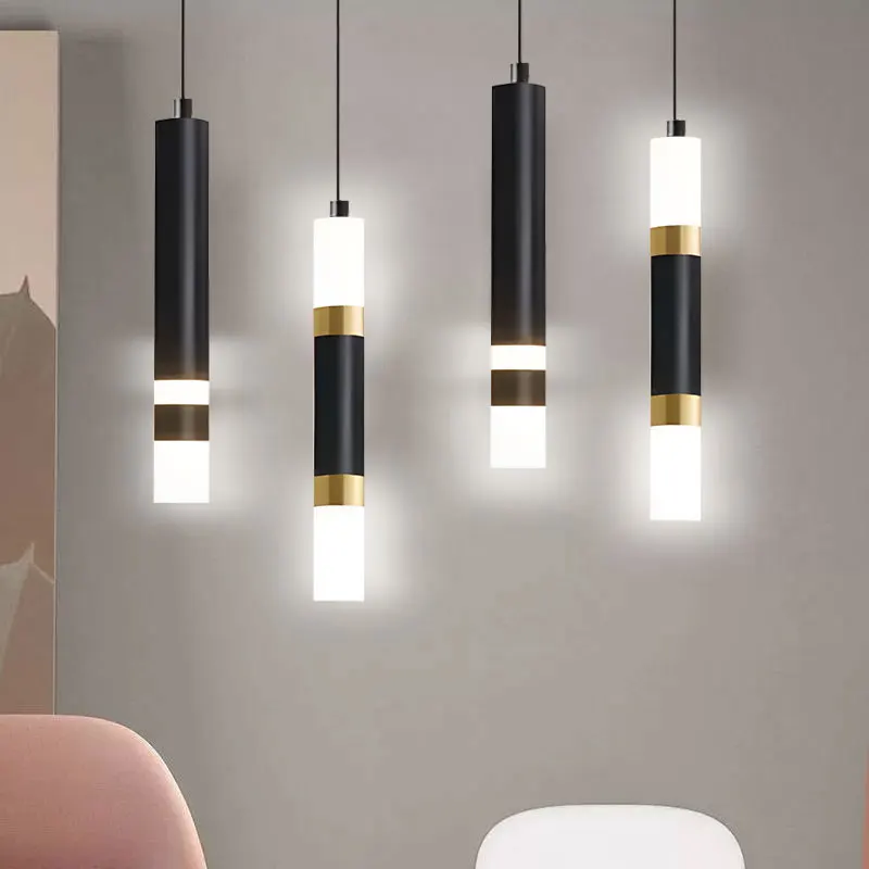 

Modern LED Chandelier Pendant Lamps for Dinning Room Kitchen Indoor LED Cord Pendant Lights for Bedroom Bedside Hanging Lighting