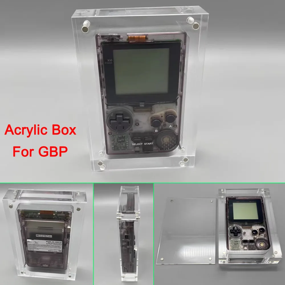 High Transparency Acrylic Display Box Case Shell Magnetic Co