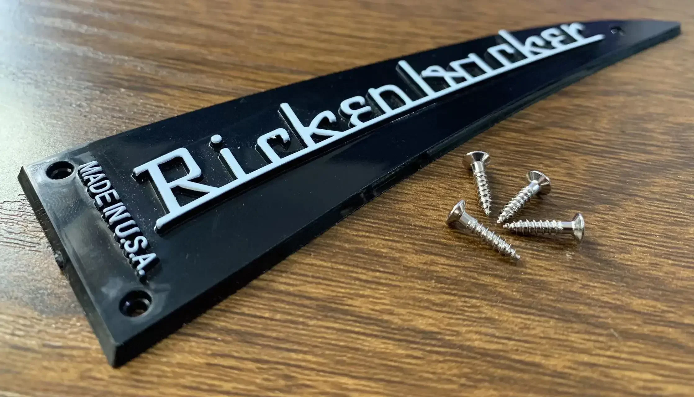 Capa trussrod profissional para baixo e guitarra elétrica Ricken com parafusos acessórios para guitarra