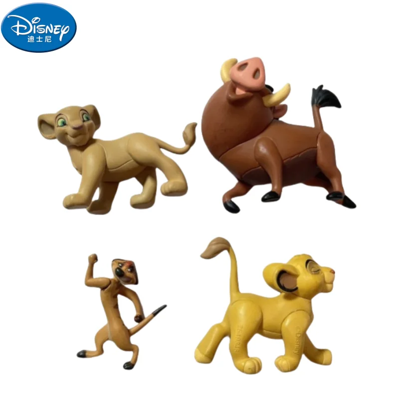 Disney Simba Nala Timon Pumbaa Personalized and Creative Children's Toy Figure Cartoon Animation Movie Desktop Decoration Gift