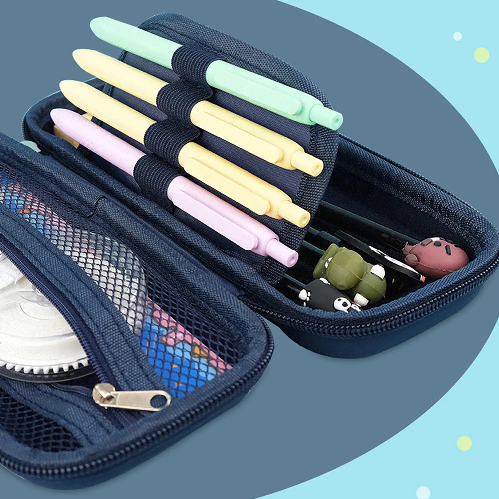 ثلاثية الأبعاد إيفا سعة كبيرة مقلمة حامل قلم لطيف حقيبة أقلام رصاص من الكارتون للفتيات صبي أطفال مدرسة القرطاسية صندوق رصاص pencelcase