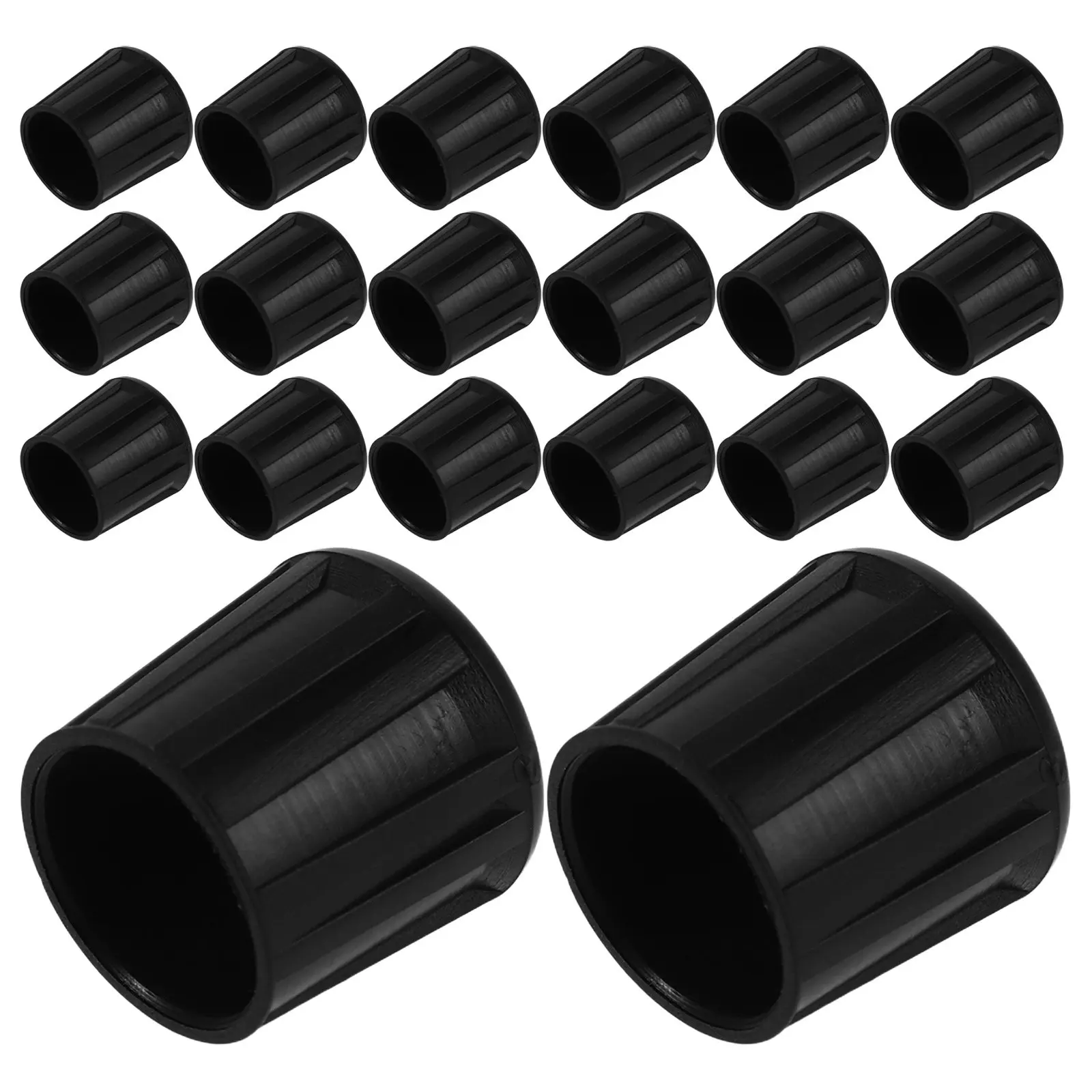20Pcs Speaker Stand Foot Caps PVC Microphone Stand Cover D19mm Isolation Foot Sleeve Anti Slip Buffer Floor Protection Pad