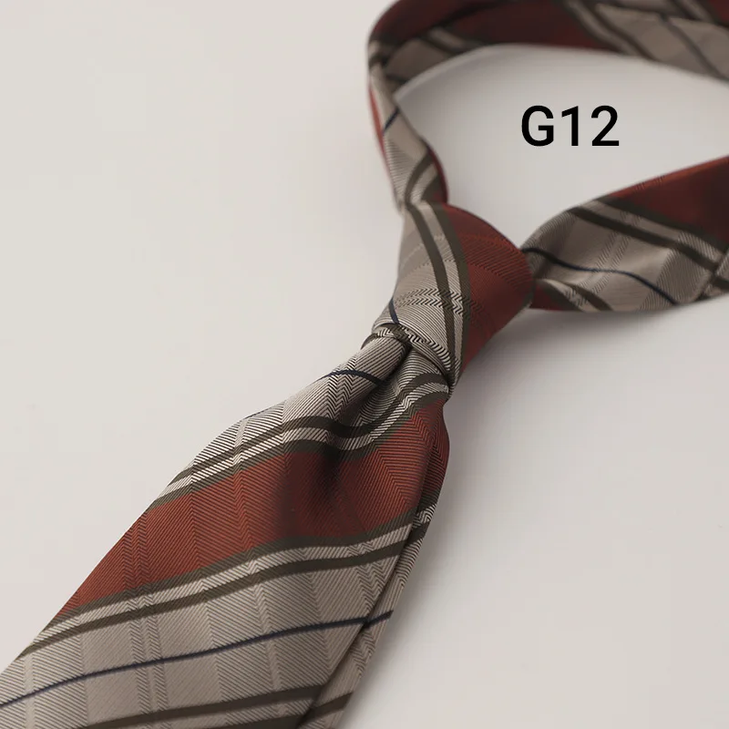 8 cm Herren-Luxus-Krawatten, Herren-Business-Krawatten, Paisley-gestreift, rot, marineblau, handgefertigt, lässige Krawatte, Krawatten, Accessoires – Detail 11