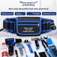 Electrician tool bag for men, sturdy, durable, easy to repair, portable small multifunctional bag, hardware storage tool bag