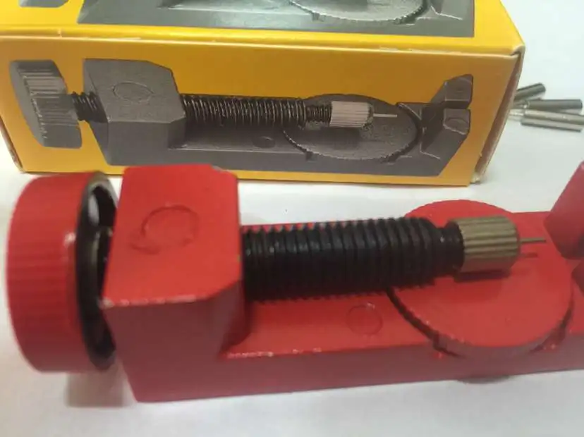 Metal Adjustable Height Watch Band Link Remover, Watch Strap Disassembly Tool