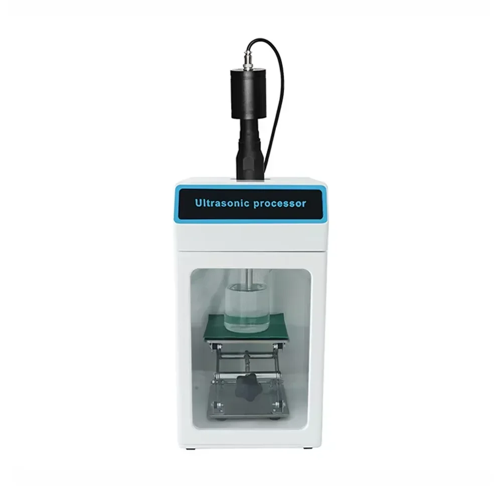 2026 800W Ultrasonic Homogenizer Sonicator Processor Mixer Ultrasonic Processor Cell Disruptor Mixer for Lab Industry 50mL-1000m