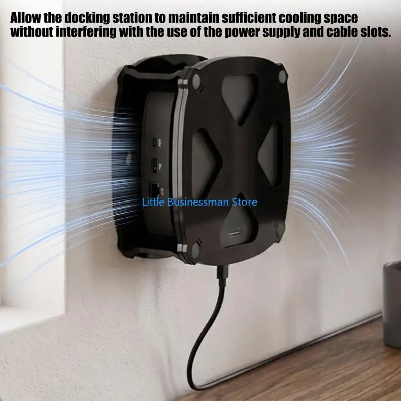 Vertikaler Dockhalter für Schreibtischbereiche und Home-Office-Tische Daily M76A – Detail 4