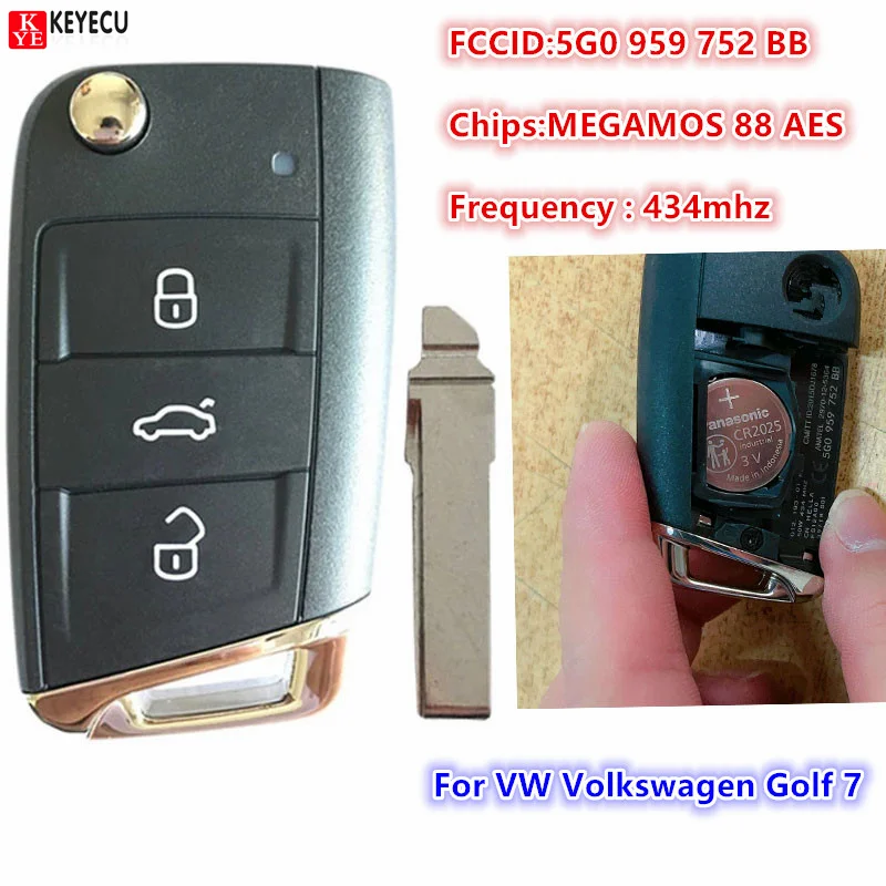 Keyecu Aftermaket 5G0 959 752 BB für VW Golf 7 MQB – Praxis-Test und detaillierte Bewertung