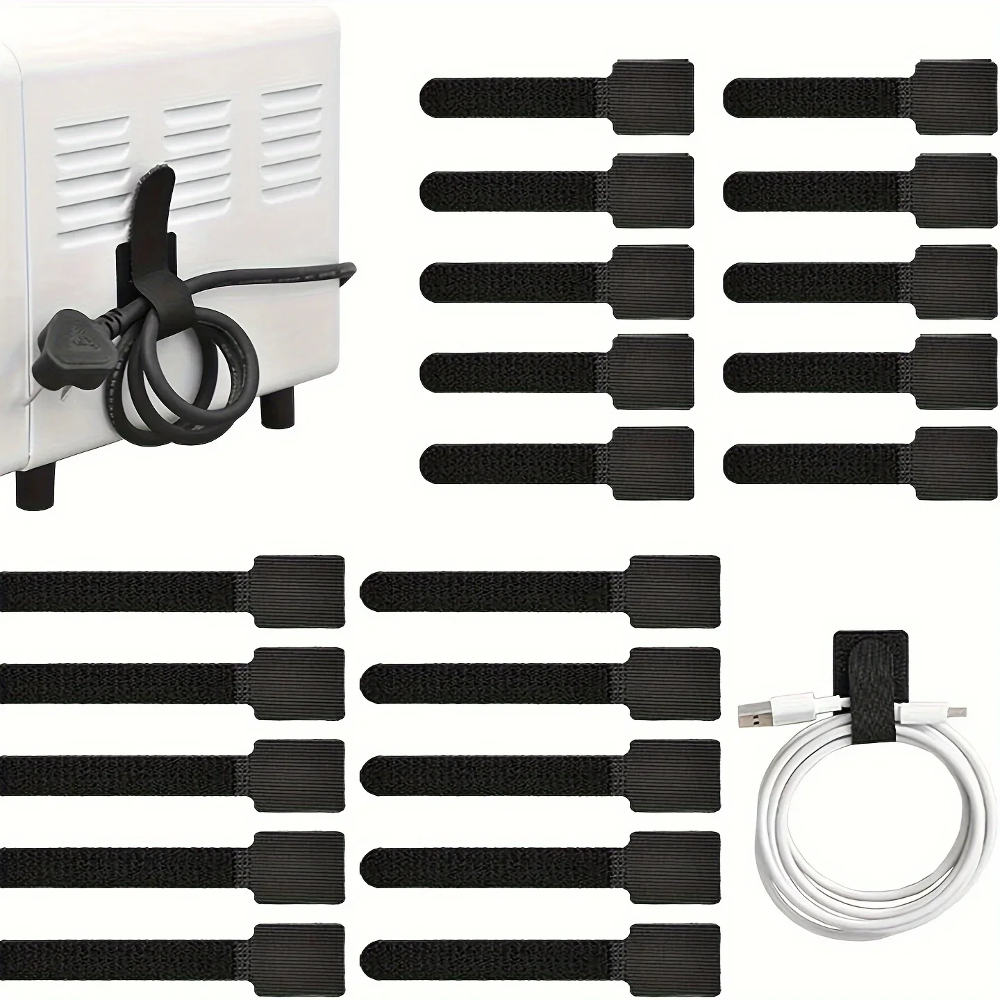 10/20pcs electrical cable storage, blender cable rack, coffee machine, blender, air fryer, and other kitchen appliances