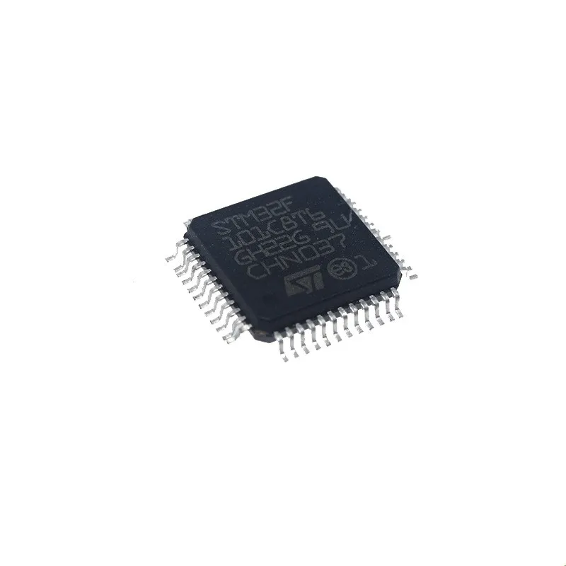 2-10Pcs/Lot Original Genuine SMD STM32F101C8T6 STM32F 101C8T6 STM32F101 C8T6 Package LQFP-48 ARM Microcontroller - MCU