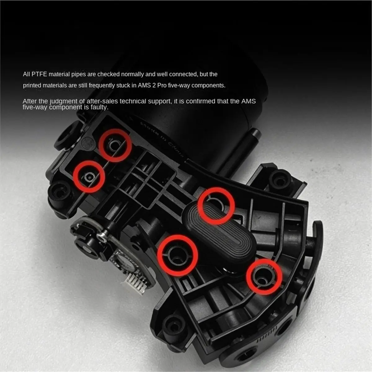 Gear Kit Support Shaft Assembly for AMS Hardened Steel Gear Driven Magnet Internal Hub for AMS1 Pro