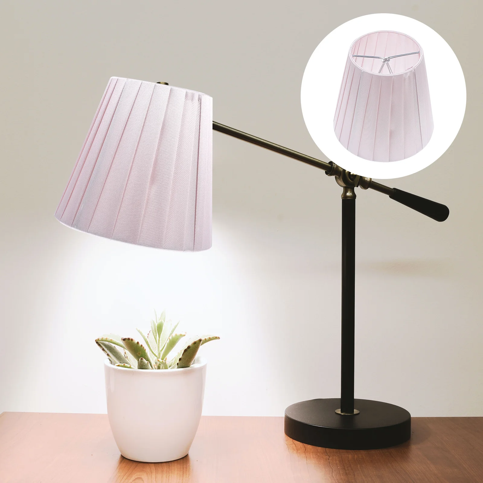 

1pc Cloth Lampshade Nordic Dust-Proof Decorative Light Cover For Bedroom Study Hotel Home Wall Ceiling Lighting
