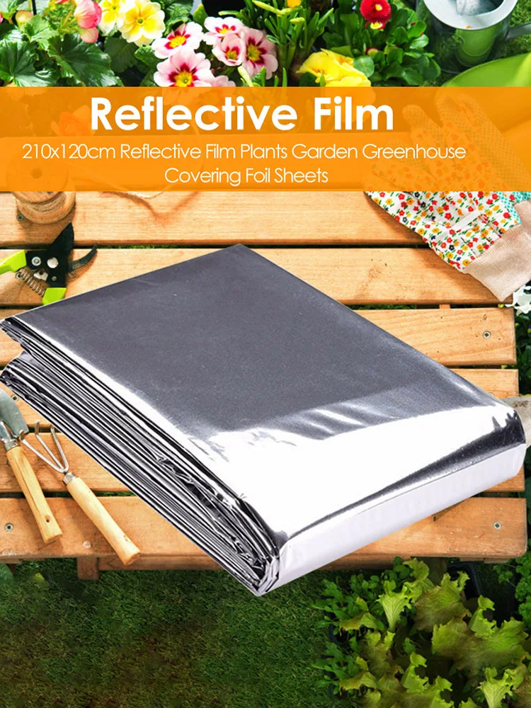 

1/2/3 шт. серебряные майларовые светоотражающие пленки 210x120 см для выращивания палатки, комнаты, сада, теплицы, сельского хозяйства, увеличения роста растений
