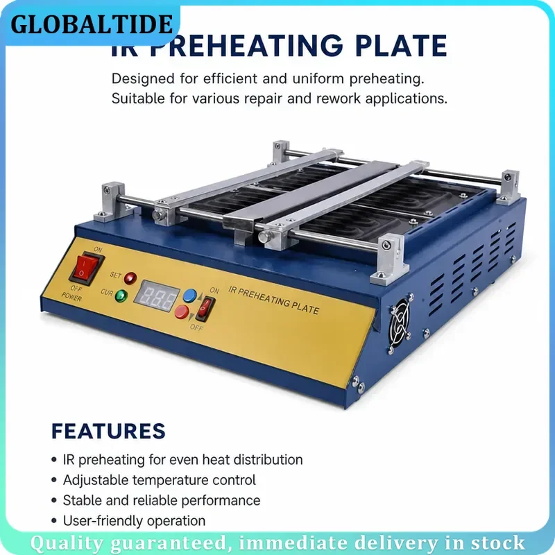 IR Preheating Plate T-8280 Preheat Oven T 8280 Infrared Preheating Station FOR PCB SMD BGA